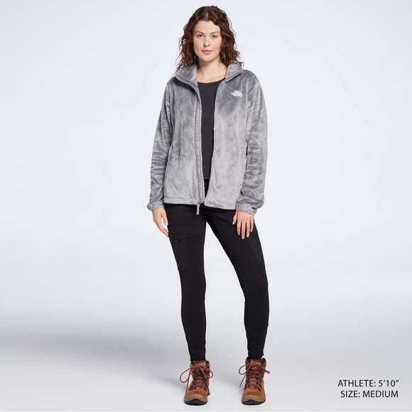 The North Face Women's Osito Fleece Jacket Meld Grey Size XS - Picture 5 of 12